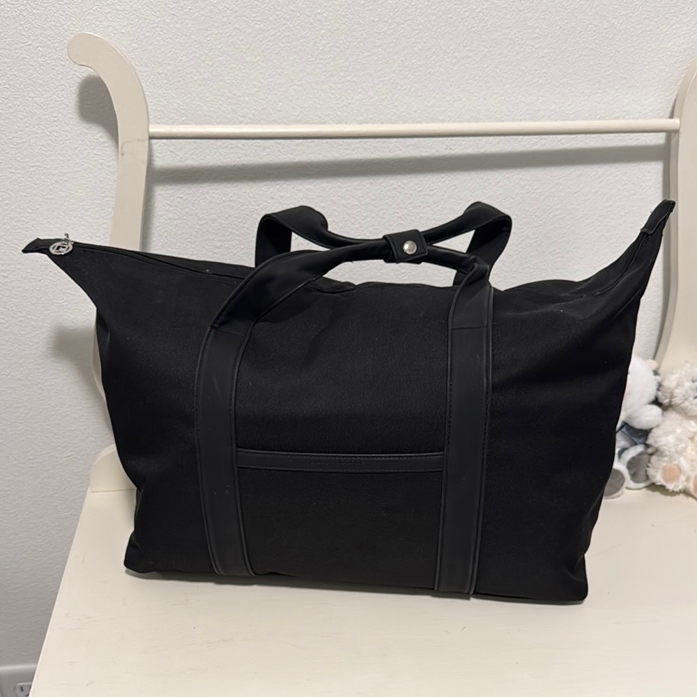 Paco Rabanne Phantom Week-end Black Duffel Bag with Minimalist Design